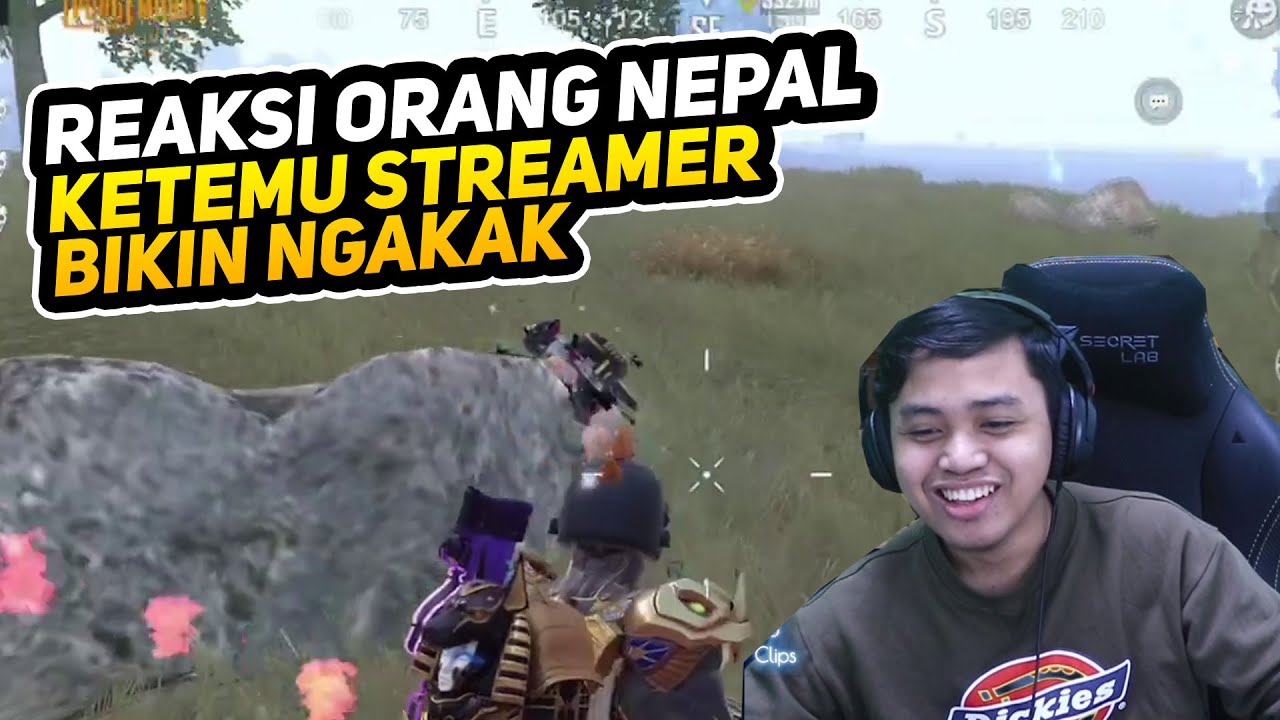 REAKSI RANDOM NEPAL KETEMU STREAMER BIKIN NGAKAK YouTube