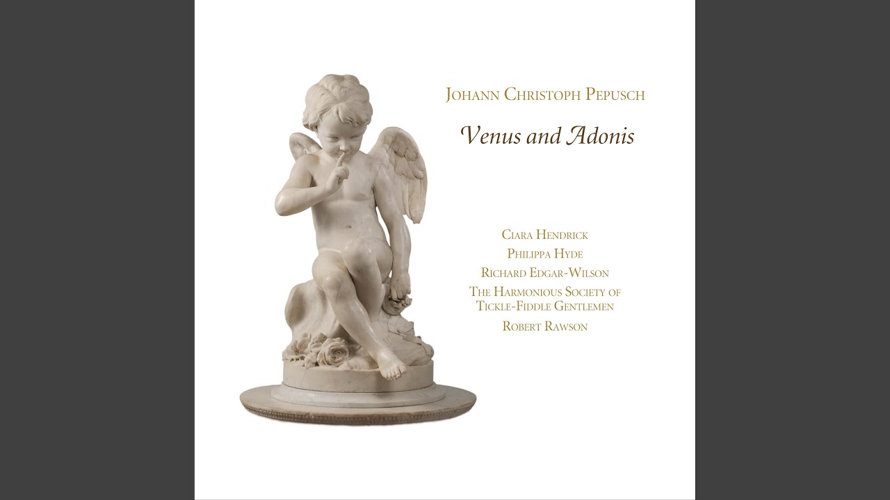 Regardez Venus and Adonis, First Interlude: Aria "Cease Your Vain Teazing" sur YouTube Regardez Venus and Adonis, First Interlude: Aria "Cease Your Vain Teazing" sur YouTube