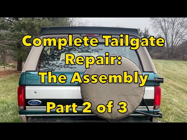 1978-1996 Ford Bronco Tailgate Skin Lower Half | Mill Supply, Inc
