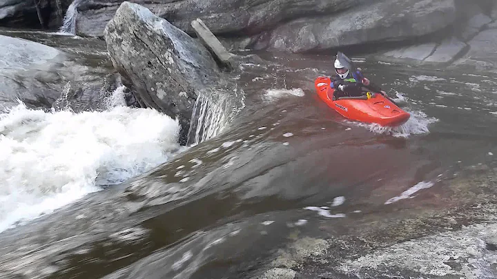 The Cave Rapid in Linville Gorge