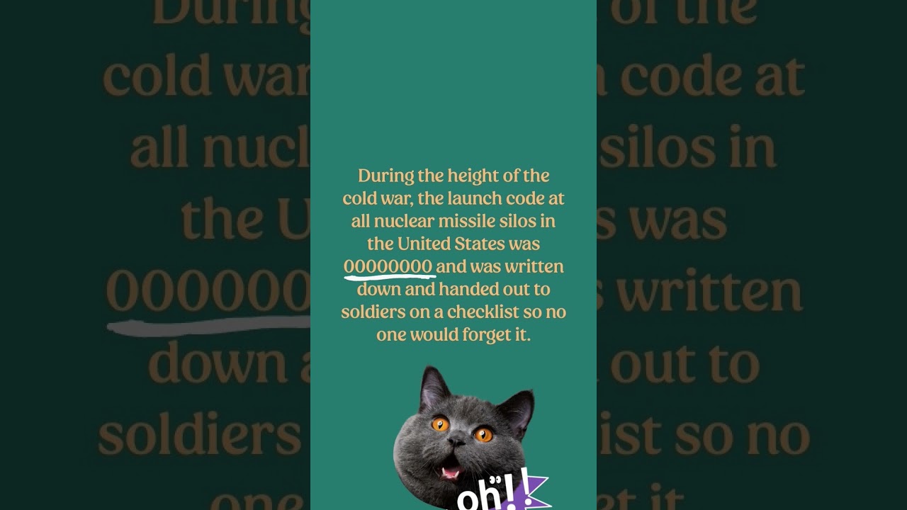 "00000000: A chilling reminder of Cold War tensions. ❄️"