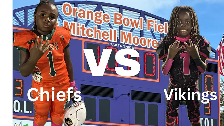 HARD HITTING ACTION PACK 6U GAME🚨LAUDERDALE LAKES VIKINGS VS POMPANO CHIEFS #cameramanced #football