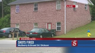 Gunmen Sought After Shots Fired At Dickson Apartments