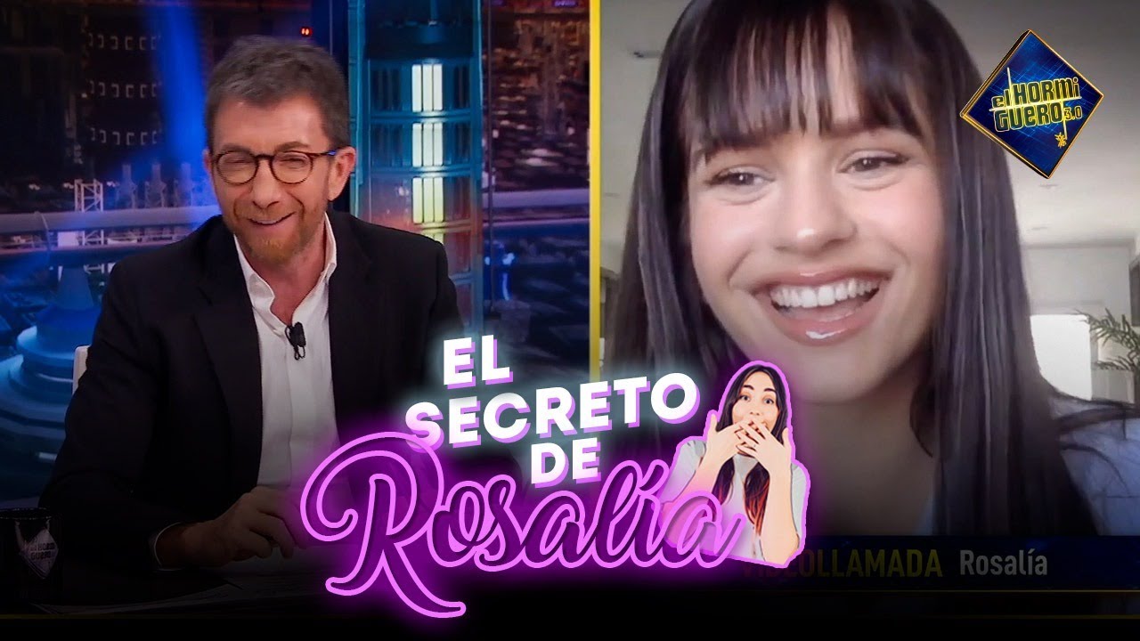 Rosalía nos da los mejores consejos para pasar el confinamiento - El Hormiguero