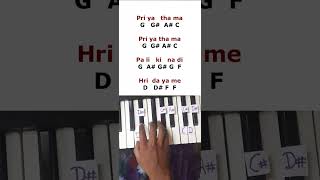 Priyathama Priyathama | MAJILI | Piano tutorial