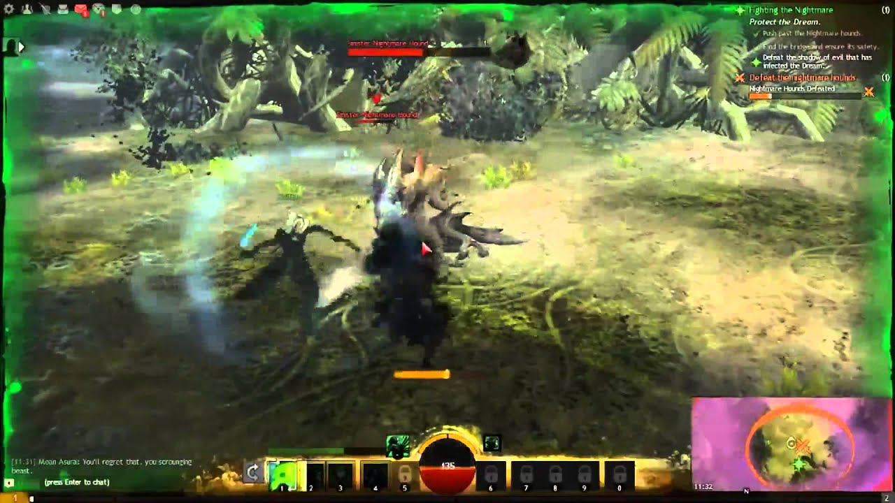 Guild Wars 2 Sylvary - Necromaster - Personal Story - Part 1 - Fighting The Nightmare