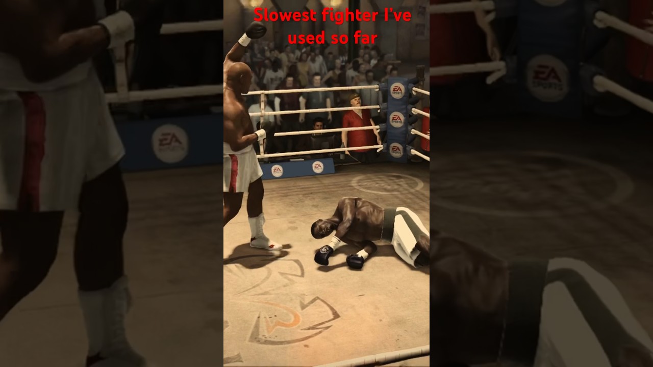 “Big” George Foreman Fight Night Champion: Legacy Mode #3 knockdown 1/2 GOAT DIFFICULTY 