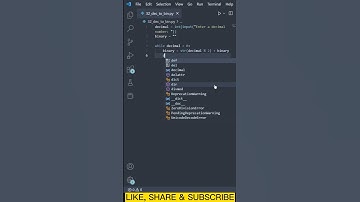 Decimal to Binary converter | Python tutorial #shorts #shortsvideo #binary #python #programming