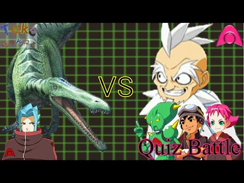 恐竜キング 】スコミムス アクト団クイズ大作戦！(AlphaGangQuizStage