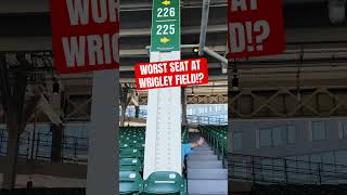 Imagine getting to your seat at Wrigley Field and this is your view. 🤣#wrigleyfield