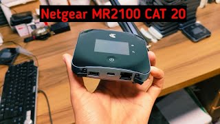 Netgear Nighthawk Mr2100 Telstra Cat 20 Speed Test, Coverage Boost Full Features Explained