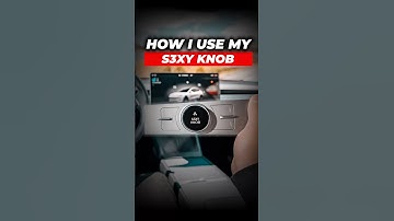 How I customized my S3XY Knob in my Tesla