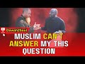 Bring camera question i ask again again to finish islam yusuf vs boasting christian