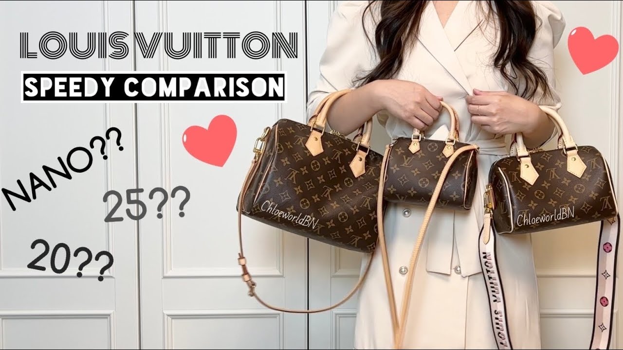 Eng Sub] Louis Vuitton Speedy 30 VS Speedy B 25 ルイヴィトン