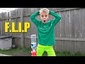 Bottle Flip For $100 (Game of FLIP)| Colin Amazing