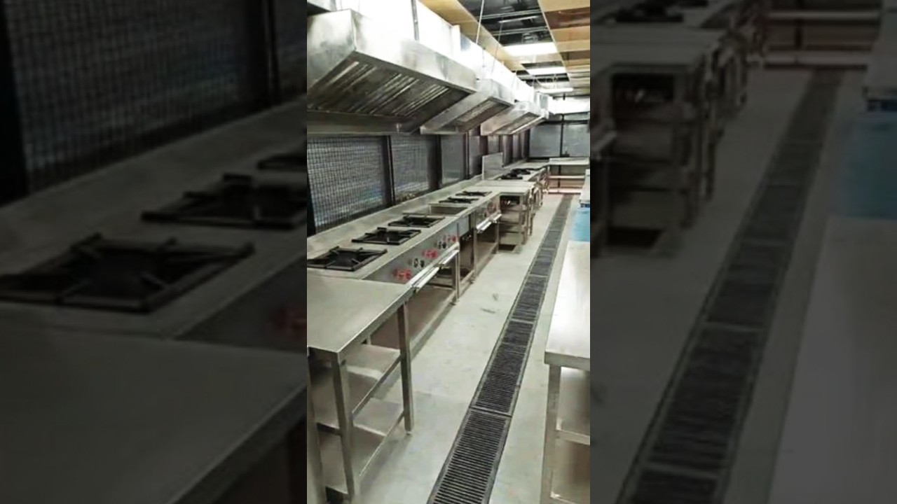 Hotel Kitchen Setup Equipments Manufacturing