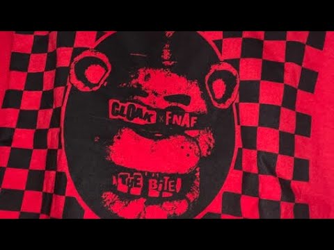 Probably the best FNAF shirt I’ve ever worn… - FNAF x Cloak shirt brand Unboxing!!