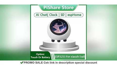 espHome Assistant Compatible XiaoZhi AI Voice Chat Robot Ball ESP32-S3 1.28 inch LCD N16R8 Developme