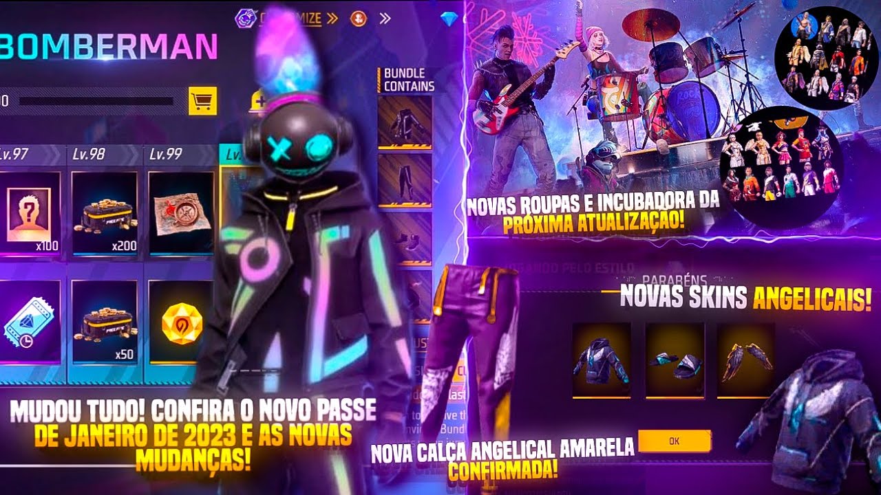 Gerador de CODIGUIN FF 2.0: Calça Angelical, Diamantes, Passe, Incubadoras  e MAIS 