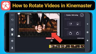 How to Rotate Video in Kinemaster App || Kinemaster me video ko rotate kaise kare screenshot 5