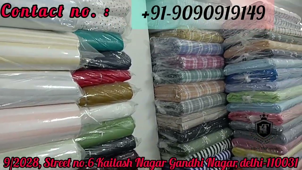 Shirting fabric Manufacturer #delhi #gandhinagar #manufacturing #company #cottonfabric #delhi