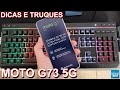 Motorola Moto G73 5G - dicas e truques - Conhecendo os recursos do seu aparelho