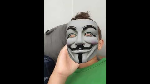 Funny faces game master mask