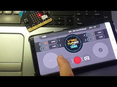 V7RC 訊號到 micro:bit 5x5LED