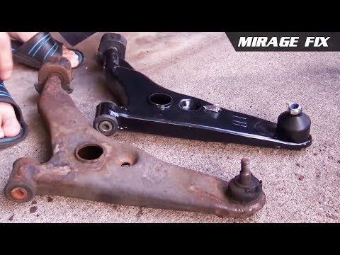 Mirage Fix 22 | Front Lower Control Arms & DIY Alignment