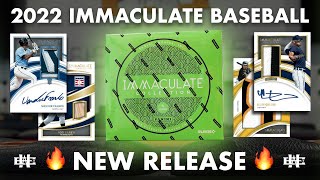 Opening a Box of 2022 Immaculate Baseball ⚾ 🔥 | 2022 Panini Immaculate Baseball Review