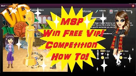 MSP - How to Enter the Competition and WIN!