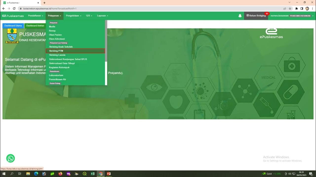 Presentation ePuskesmas YouTube