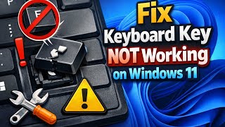 Fix Keyboard Key Not Working on Windows 11 | 2025 Full Guide
