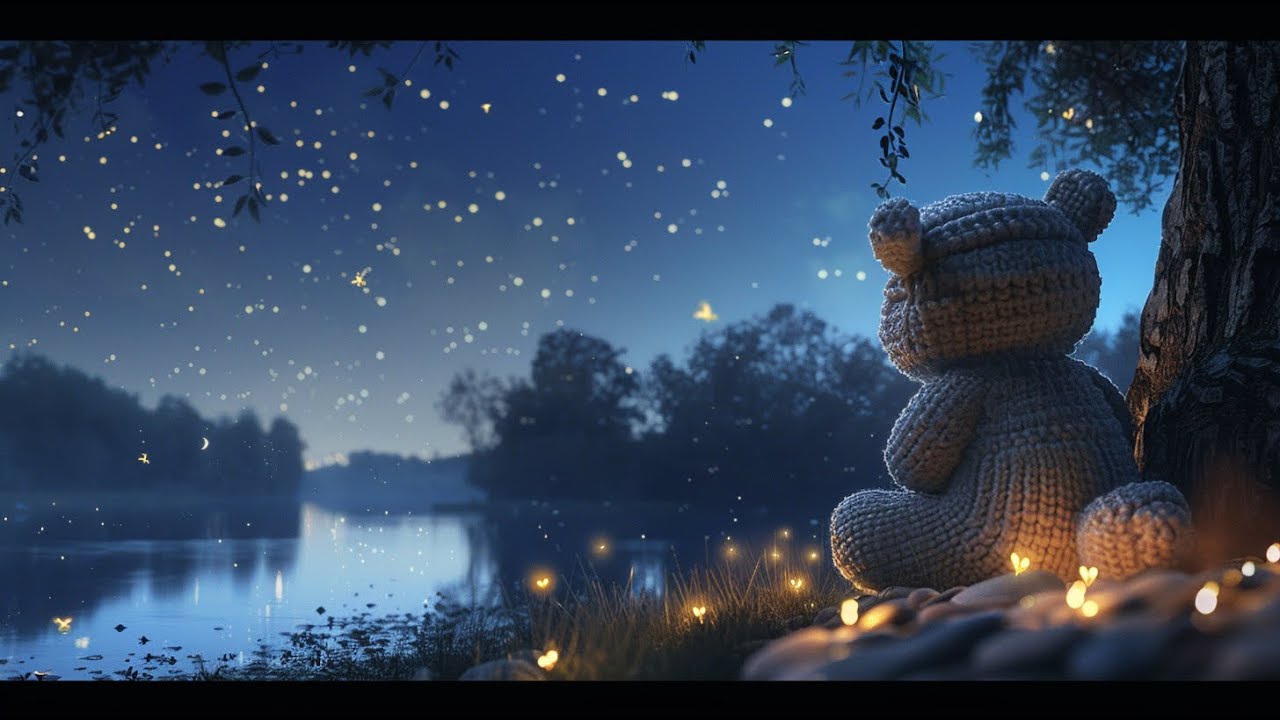 Dreaming by the Riverside | Soft Night Loop for Peaceful Sleep 🧸🌊✨