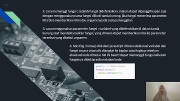 Presentasi Mengenai Dasar pemrograman javascript