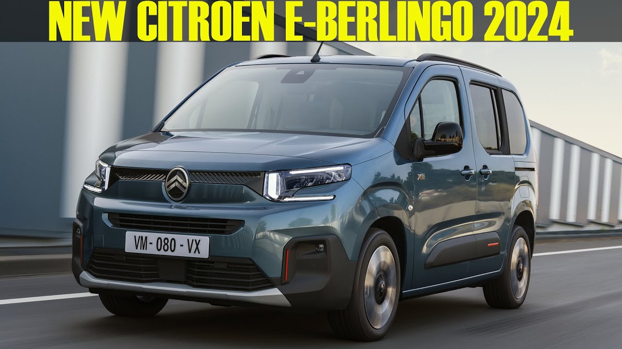 2024 Citroen e-Berlingo XTR Reveal — Driving, Interior, Exterior  (Third-generation 'K9' Facelift) 