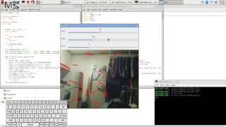 openCV with raspberry step #3 houghlines