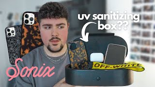 iPhone 12 Pro Max Sonix Case Haul (UV Sanitizing Box, Cases, MagSafe Charger & MORE)