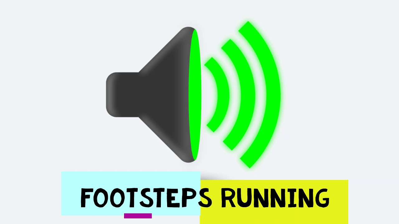 Footsteps Running🔊 - Sound Effect [HD] - YouTube