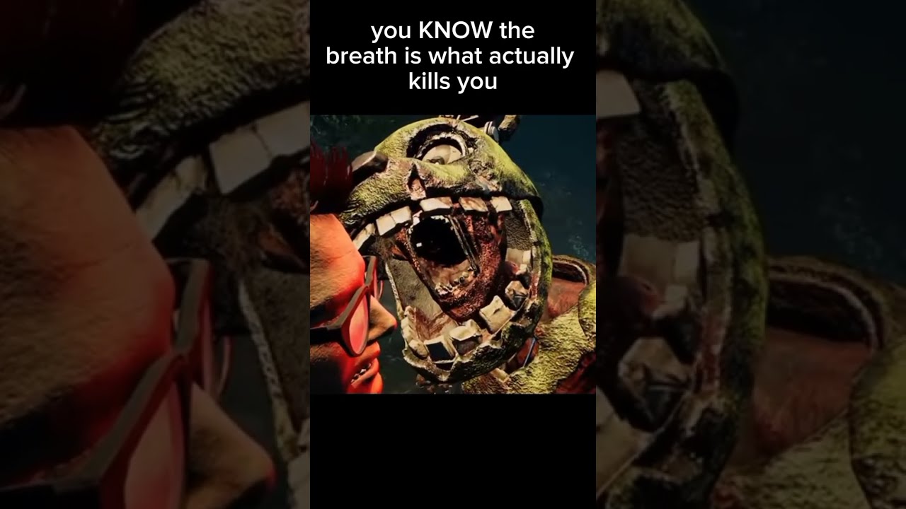 LOOK AT BRO S FACE Deadbydaylight Springtrap Fnaf Edit Funny Funnymemes Shorts Meme Dbd