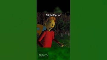 Baldi tries to put out fire. || Prisma 3D Animation || #baldisbasicsclassic 