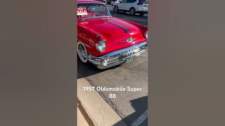 57 Olds much better then 57 Chevy   Awesome clean 1957 Oldsmobile Super 88