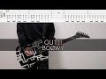 OUT!! / BO&Oslash;WY【TAB譜】ギターカバー ボウイ