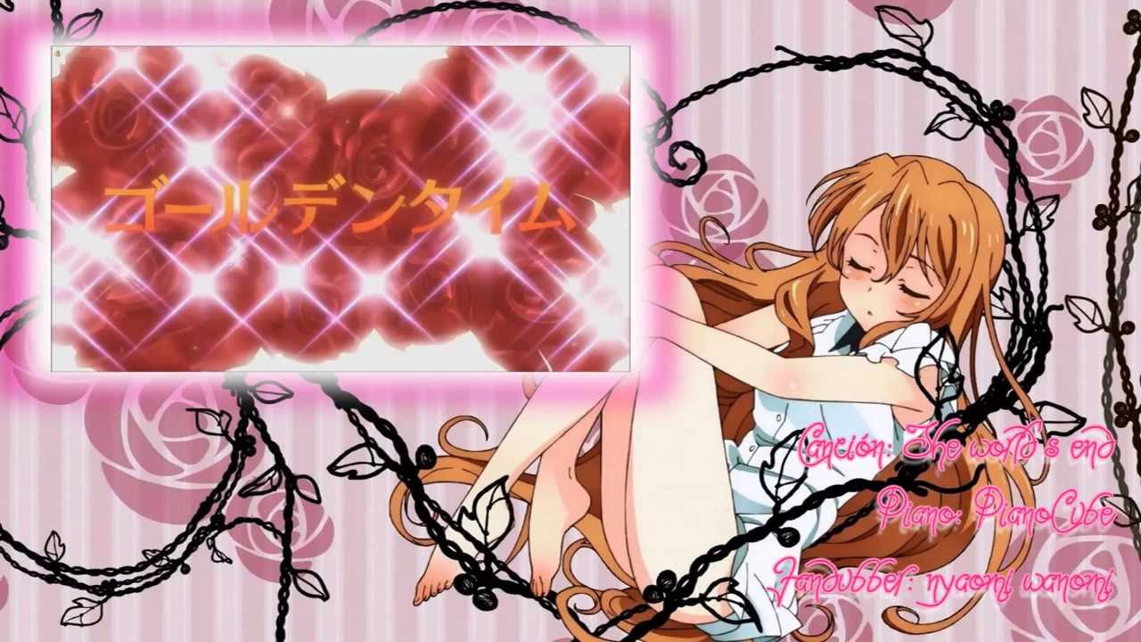 The World S End Golden Time ゴールデンタイム Op2 Tv Size Fandub Latino Nyaomi Wanomi Youtube