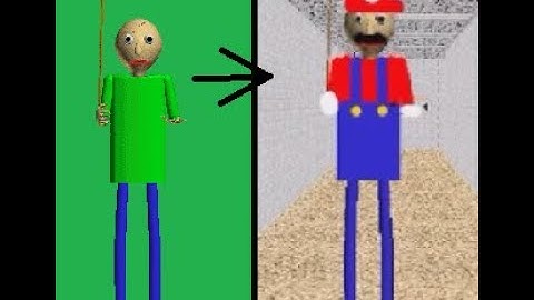 baldio basics Mods | baldi