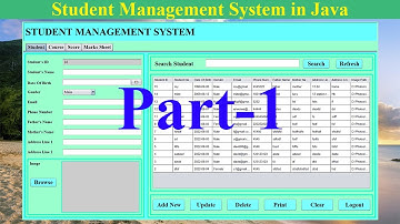 Student Management System in Java | NetBeans | MySQL Database|  Part-1