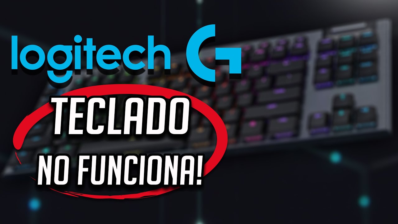 Logitech Teclado Inalambrico No Funciona en windows 11/10 - YouTube
