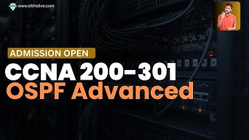OSPF Advanced Routing Protocol |  CCNA Live Training !