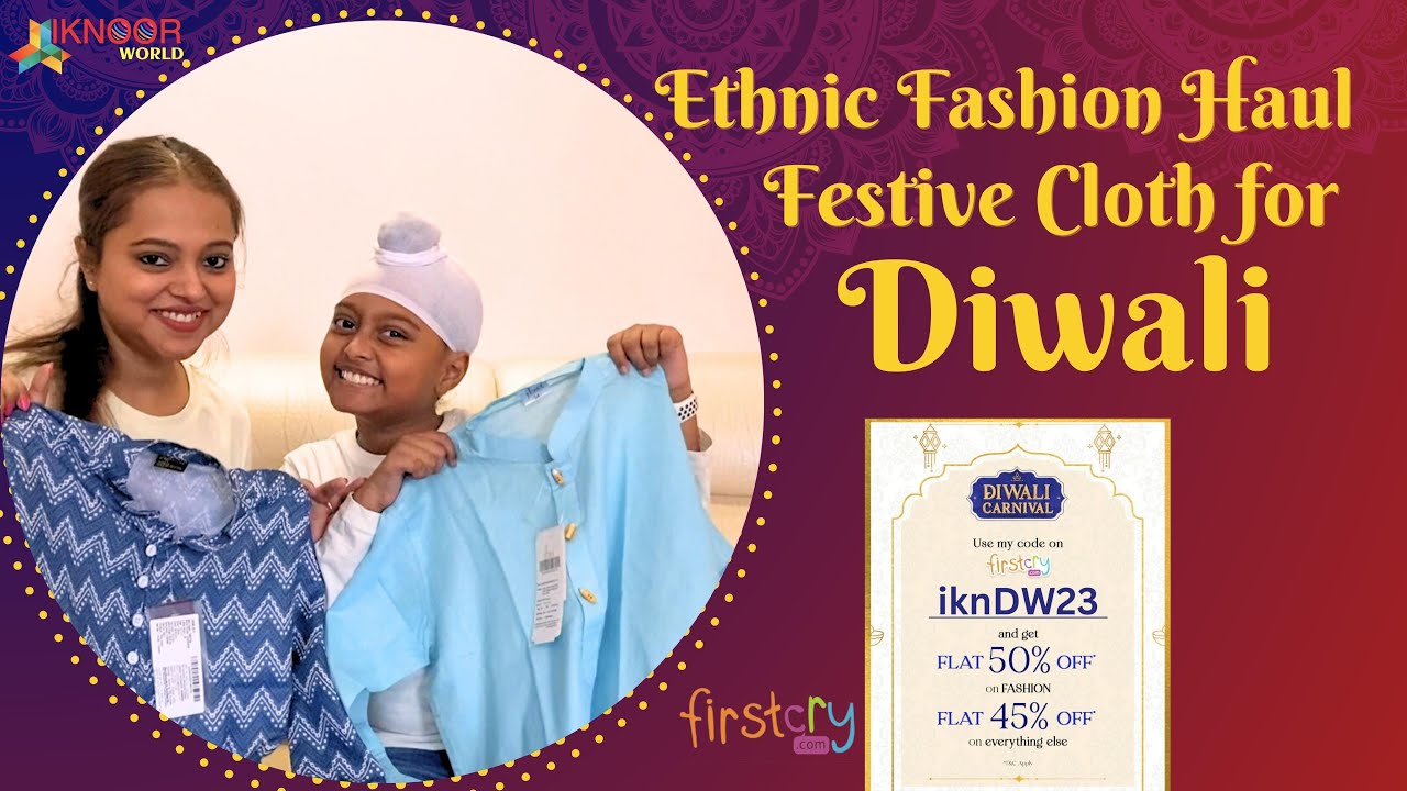 Ethnic Wear for Kids | Kids Festive Wear | Diwali Ethnic Wear Haul at FirstCry