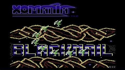 Demo Exomania  by Black Mail  1988 ! Commodore 64 (C64)